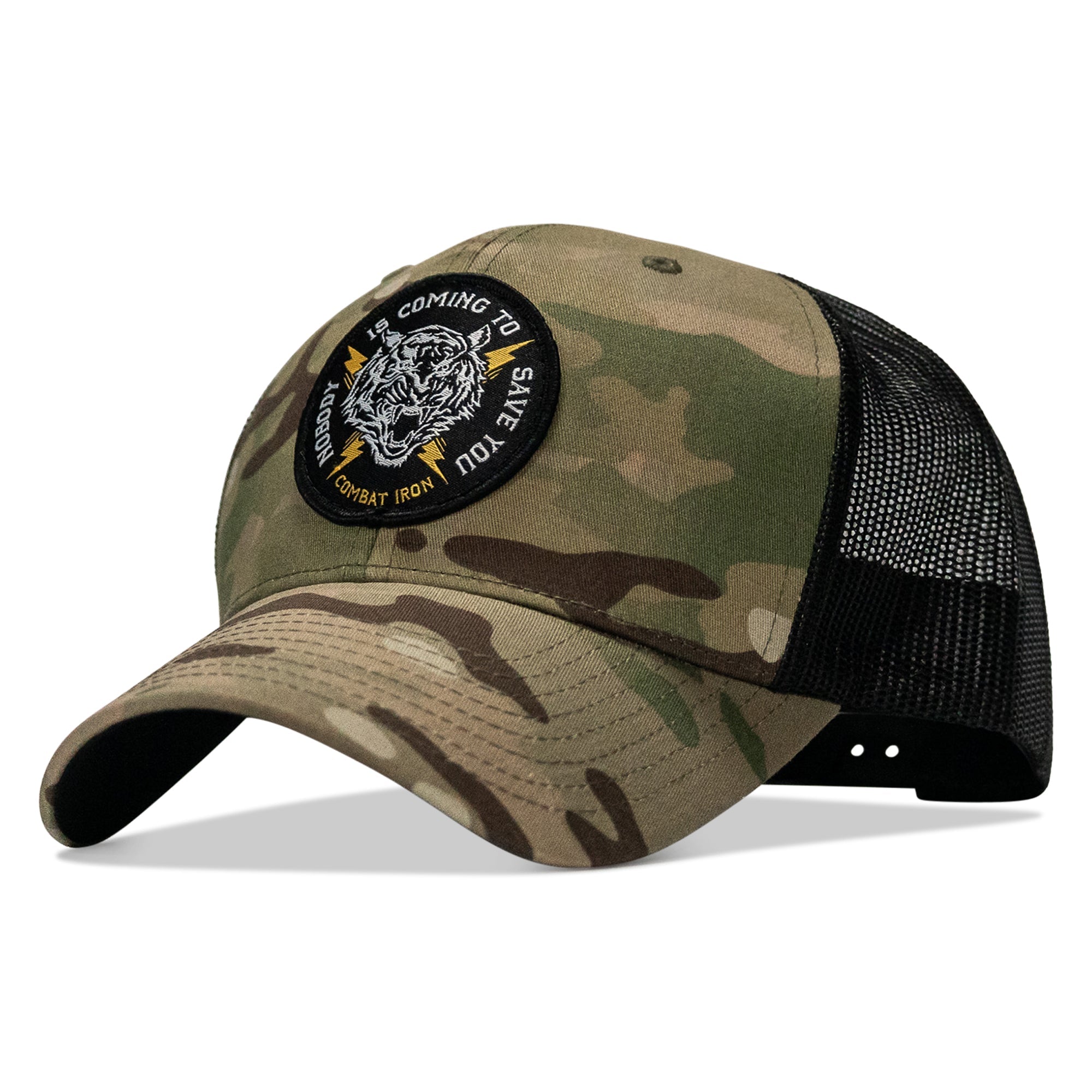 Nobody Is Coming To Save You Patch Snapback Hat