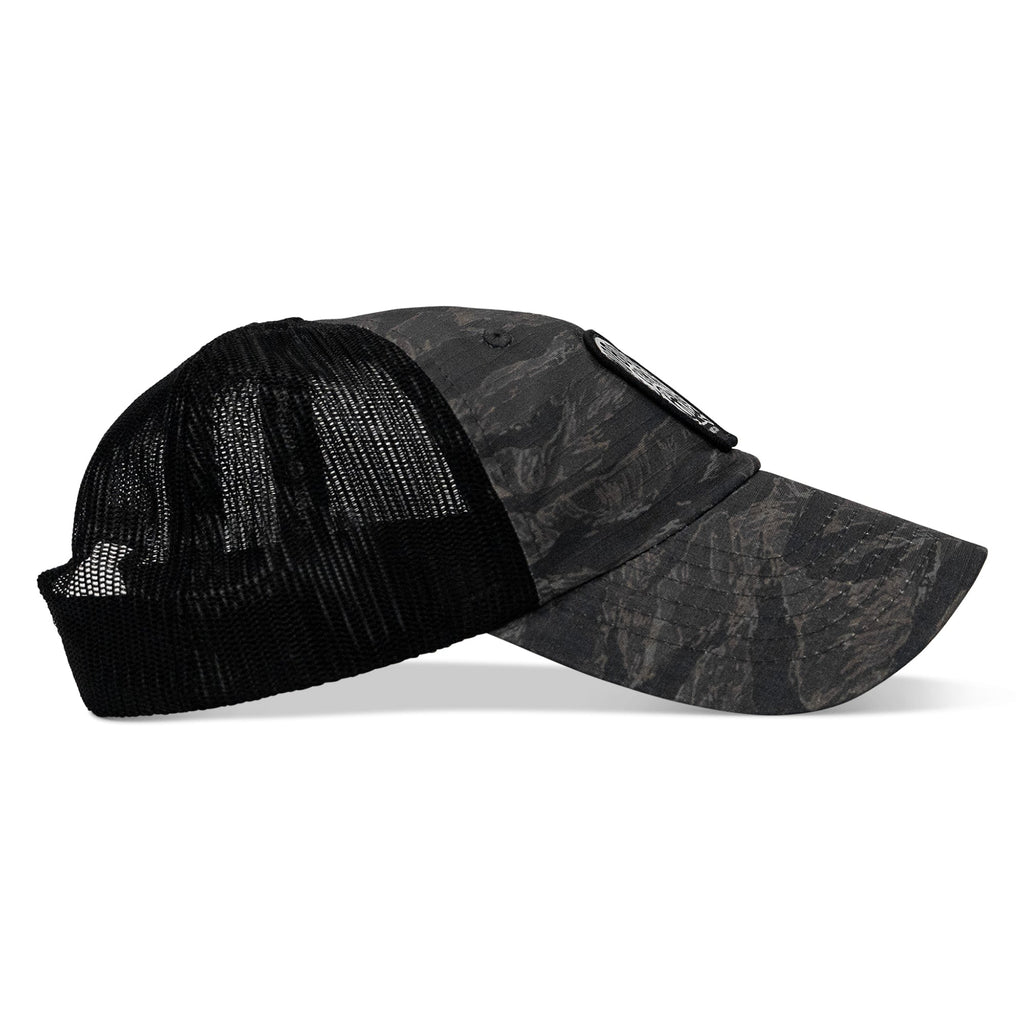 Nobody Is Coming To Save You Skull Patch Ripstop Snapback