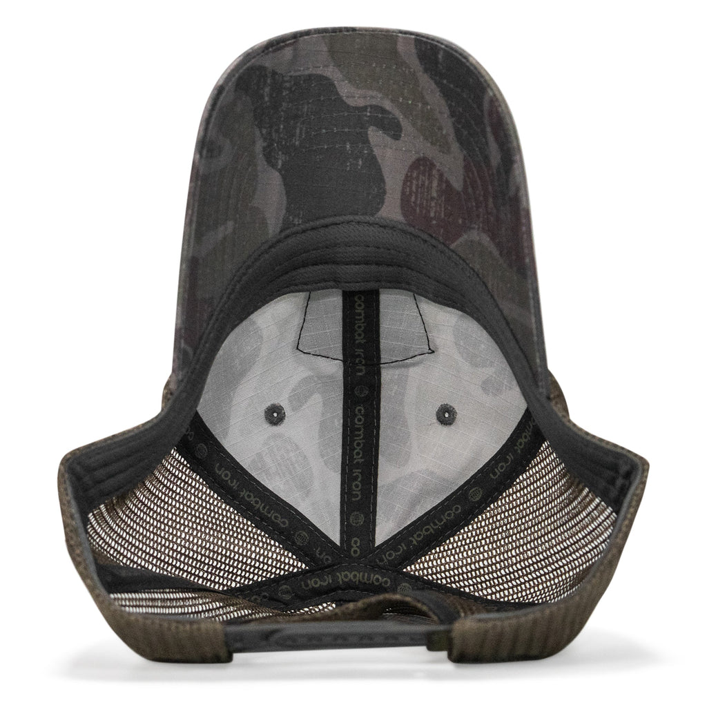 Nobody Is Coming To Save You Skull Patch Ripstop Snapback