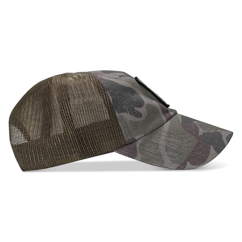 Nobody Is Coming To Save You Skull Patch Ripstop Snapback