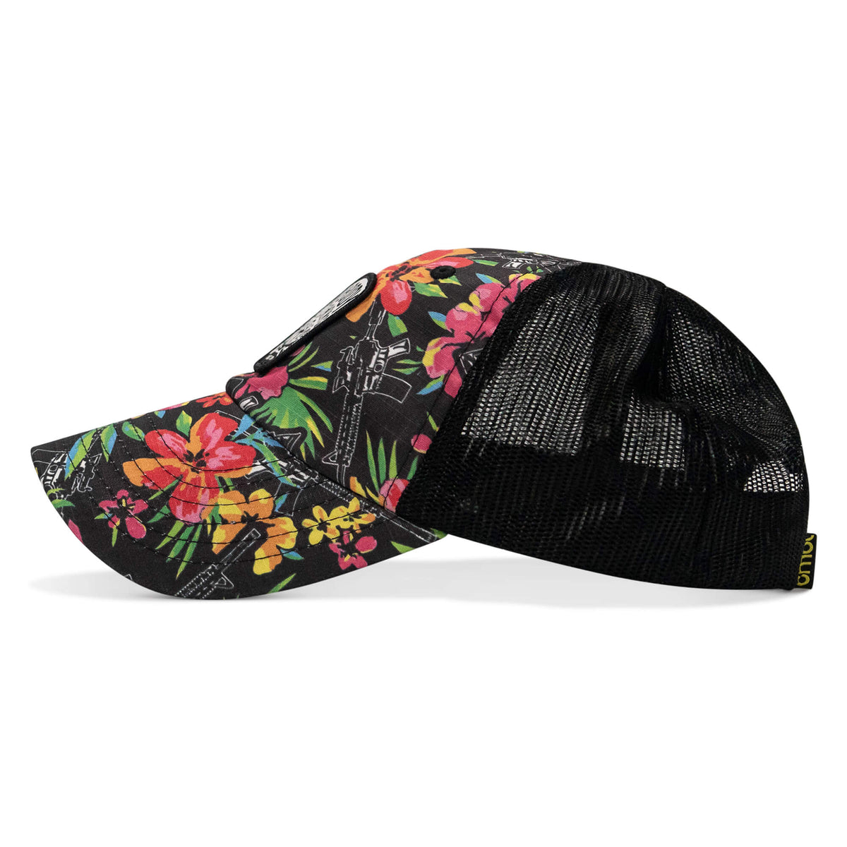 Nobody Is Coming To Save You Skull Patch Ripstop Snapback