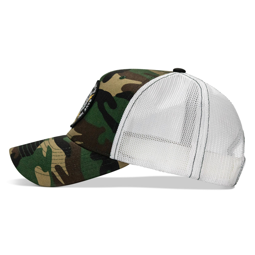 Nobody Is Coming To Save You Patch Snapback Hat
