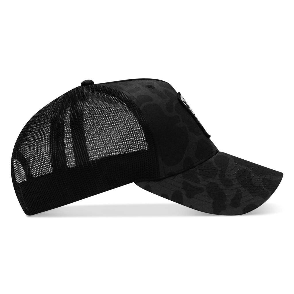 Nobody Is Coming To Save You Skull Patch Snapback Hat