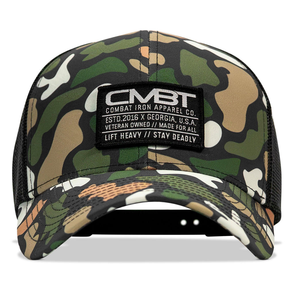 Branded CMBT Labeled Mid-Profile Snapback Hat