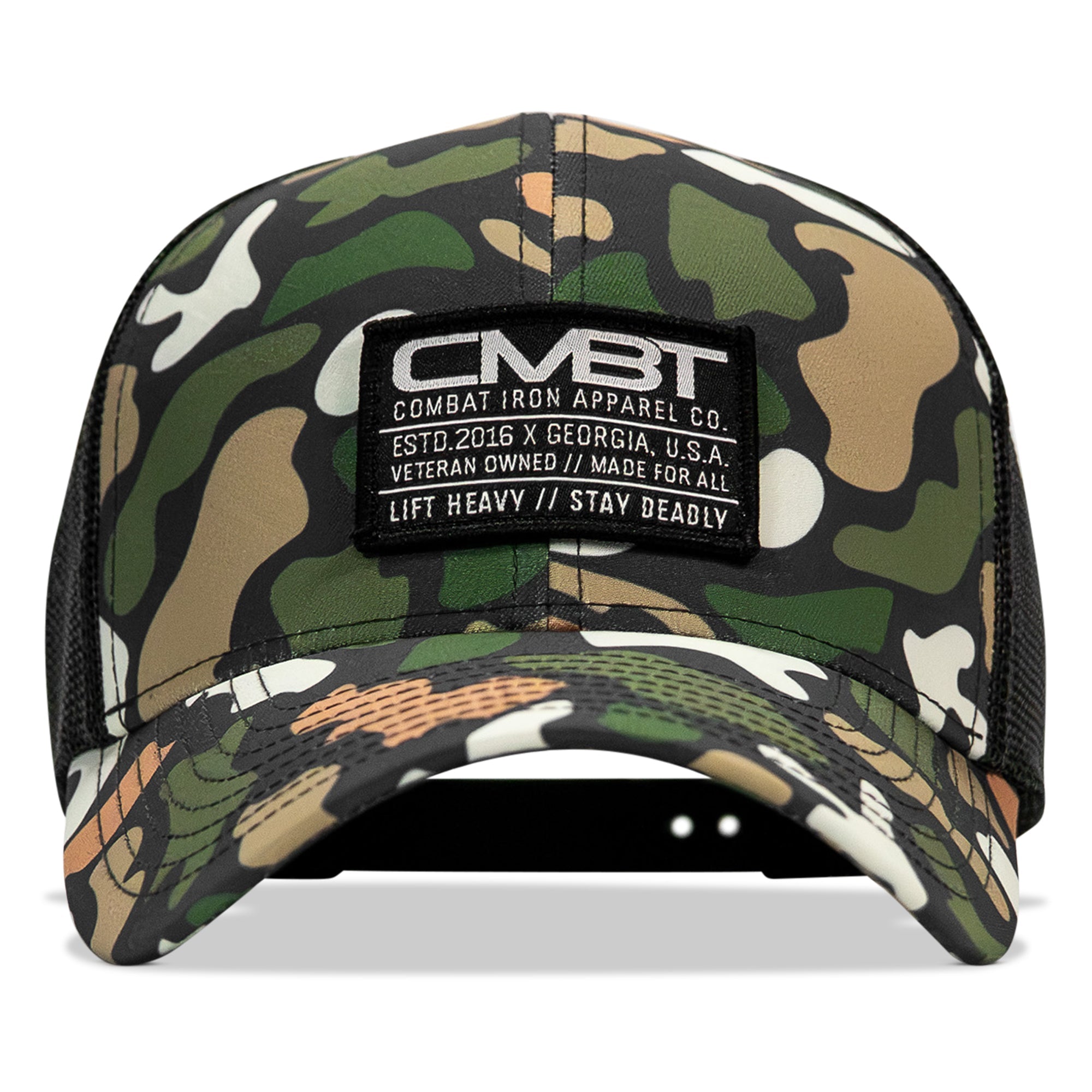 Branded CMBT Labeled Mid-Profile Snapback Hat