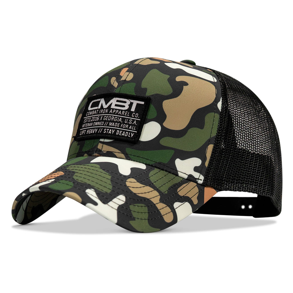 Branded CMBT Labeled Mid-Profile Snapback Hat
