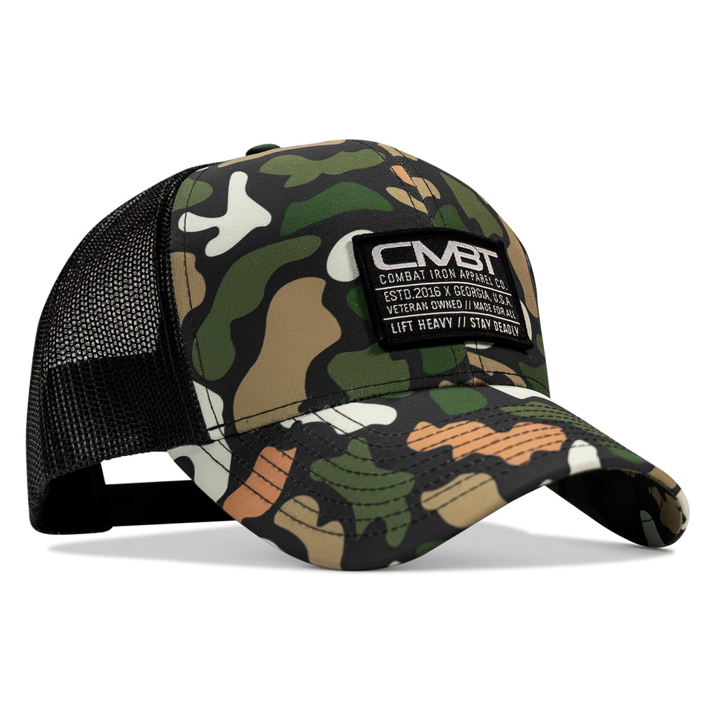 Branded CMBT Labeled Mid-Profile Snapback Hat