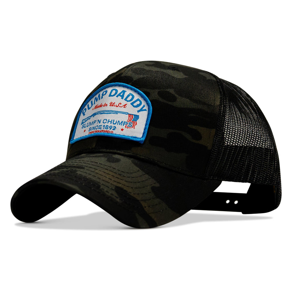 Pump Daddy Slump'n Chumps USA Patch SnapBack