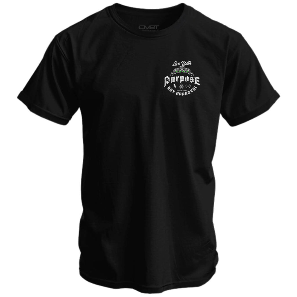 Live With Purpose. Not Approval Men's T-Shirt