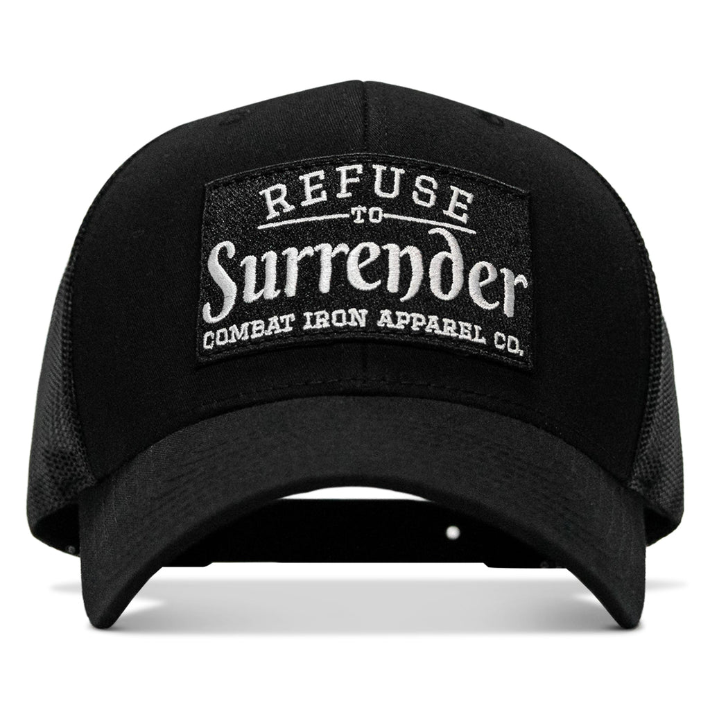 Refuse To Surrender B/W Patch Snapback Hat