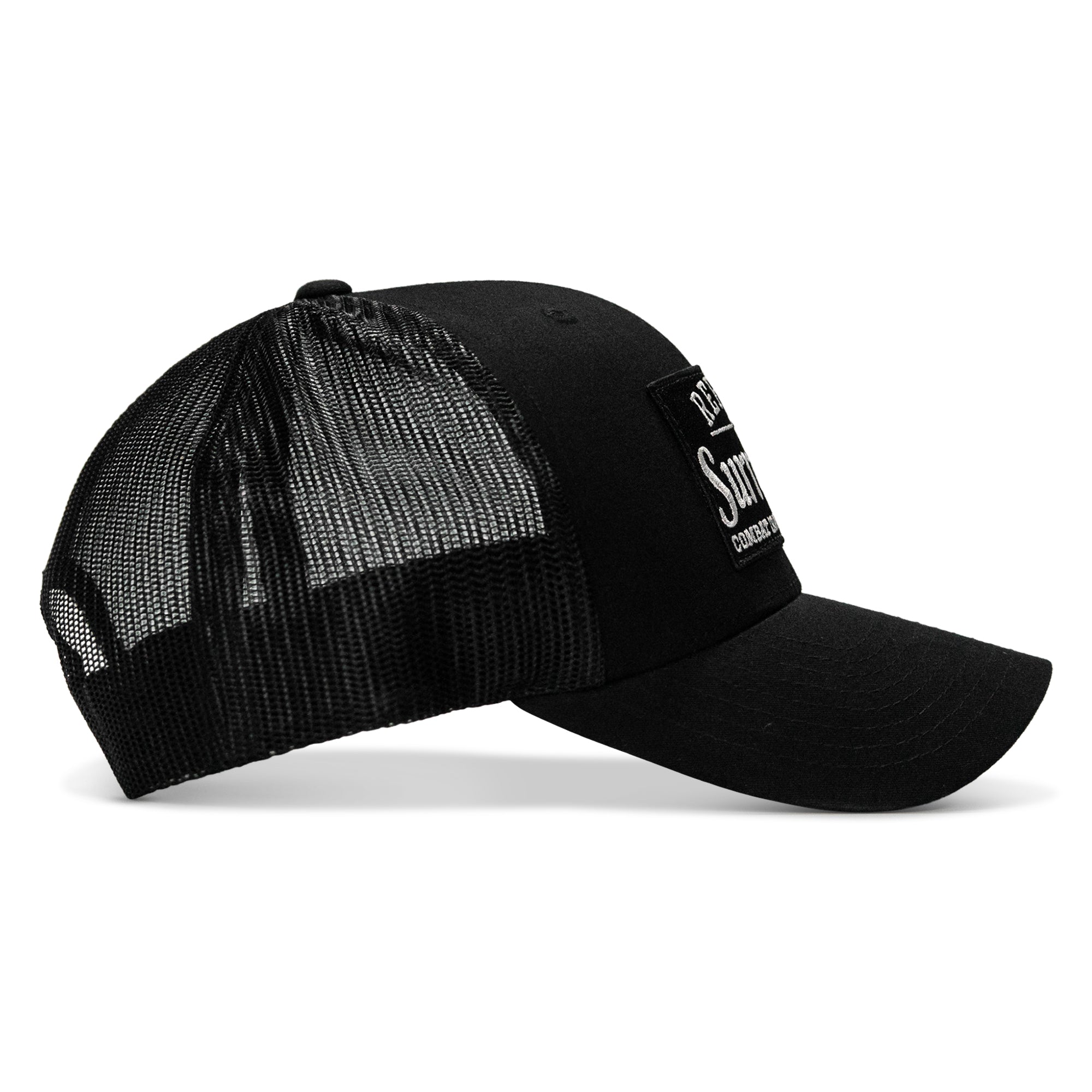 Refuse To Surrender B/W Patch Snapback Hat