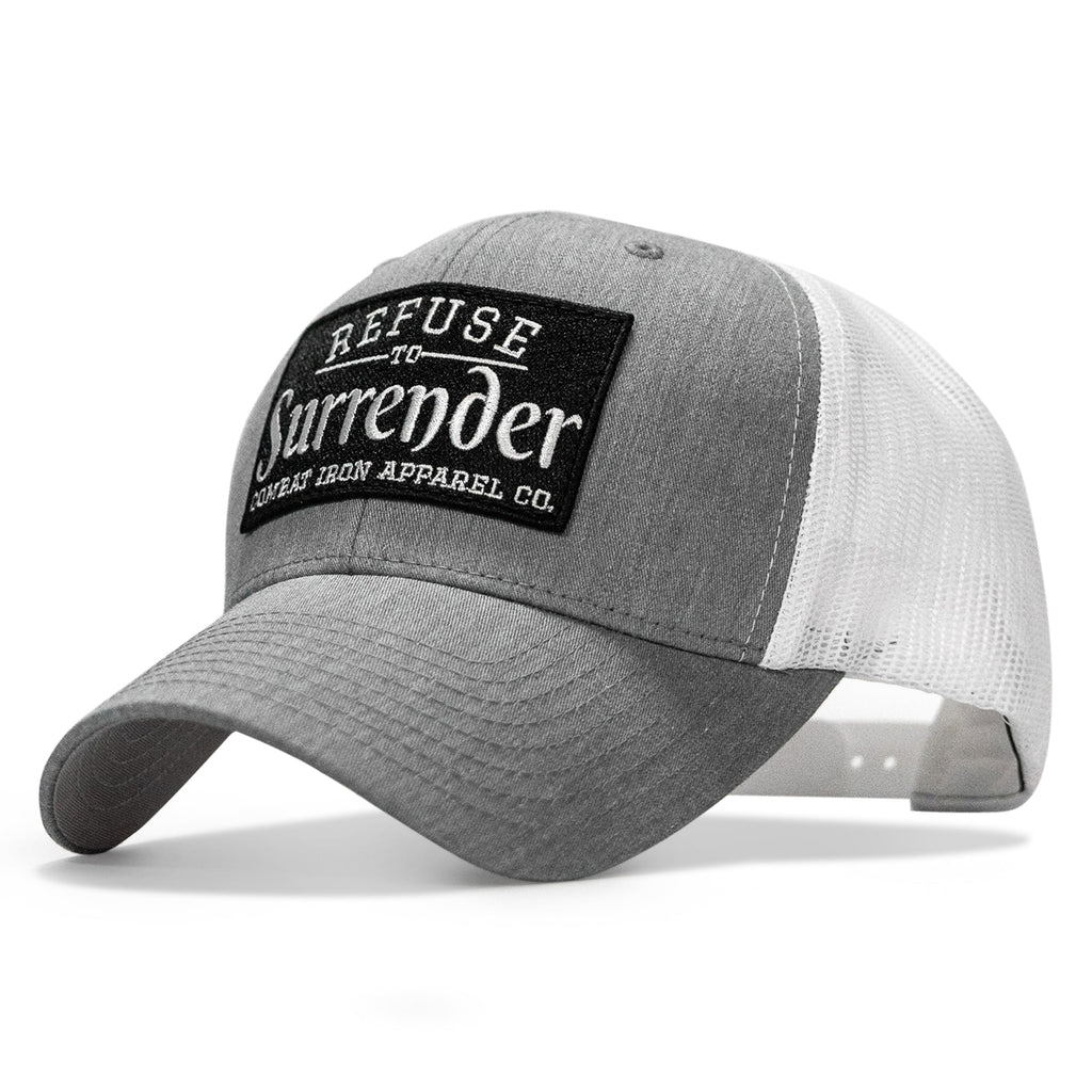 Refuse To Surrender B/W Patch Snapback Hat