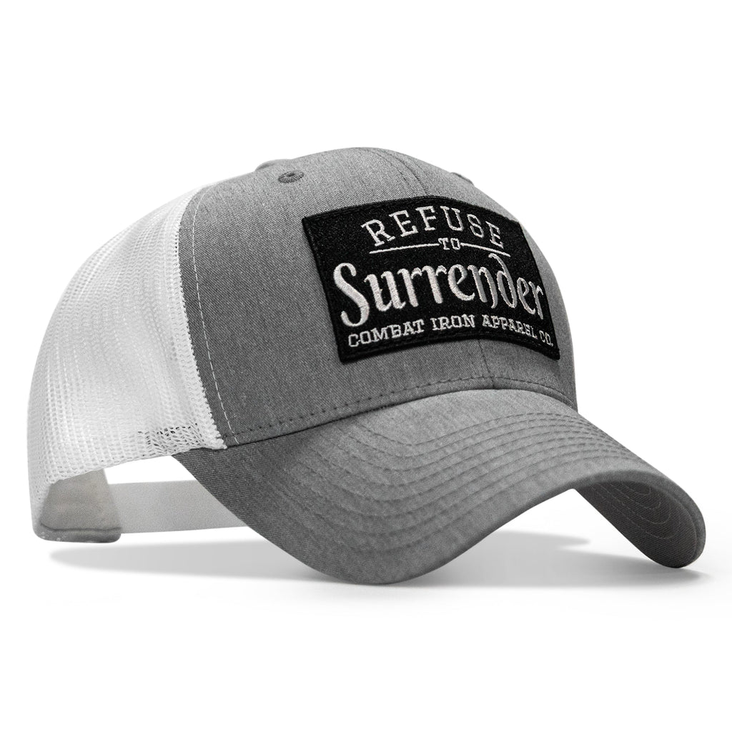 Refuse To Surrender B/W Patch Snapback Hat