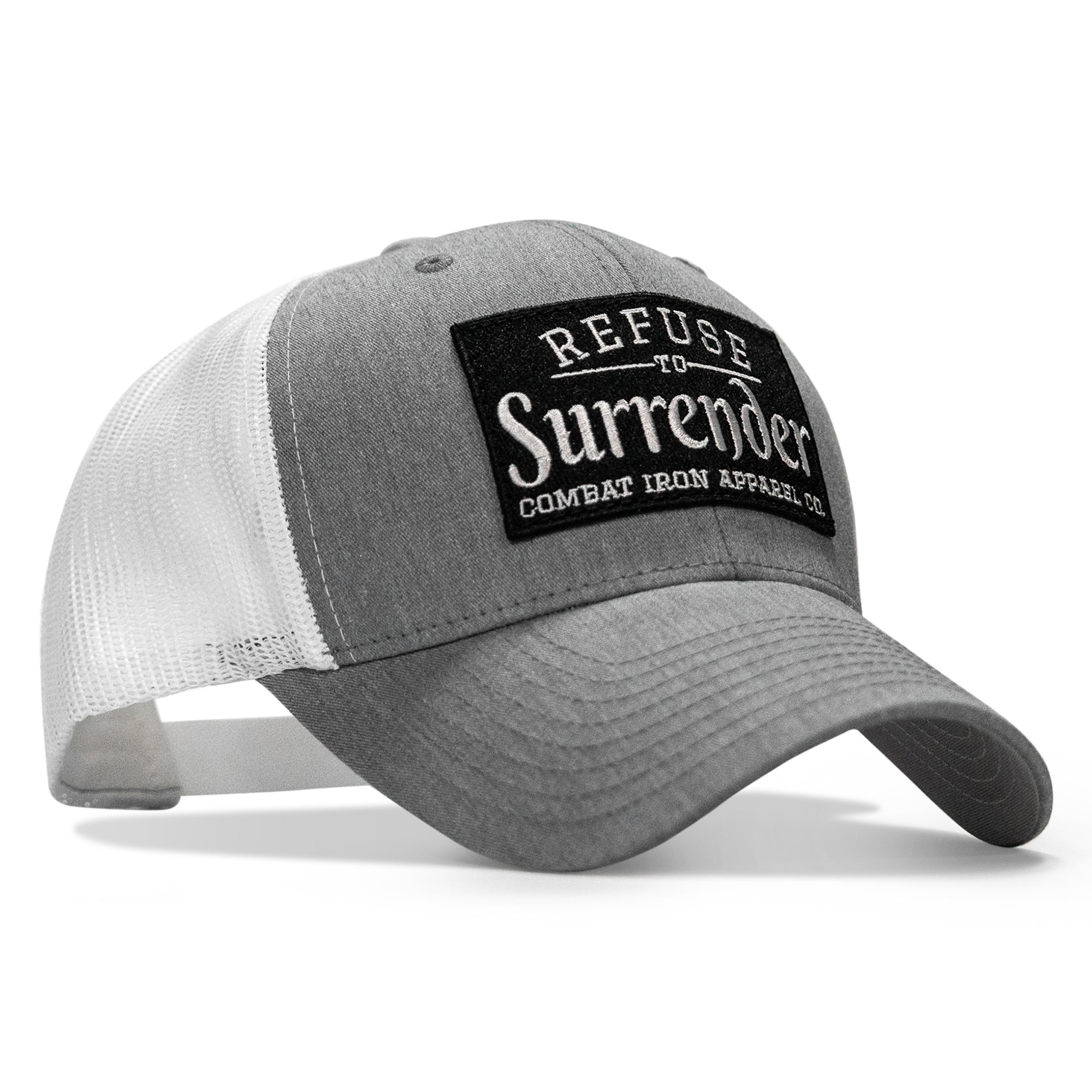 Refuse To Surrender B/W Patch Snapback Hat