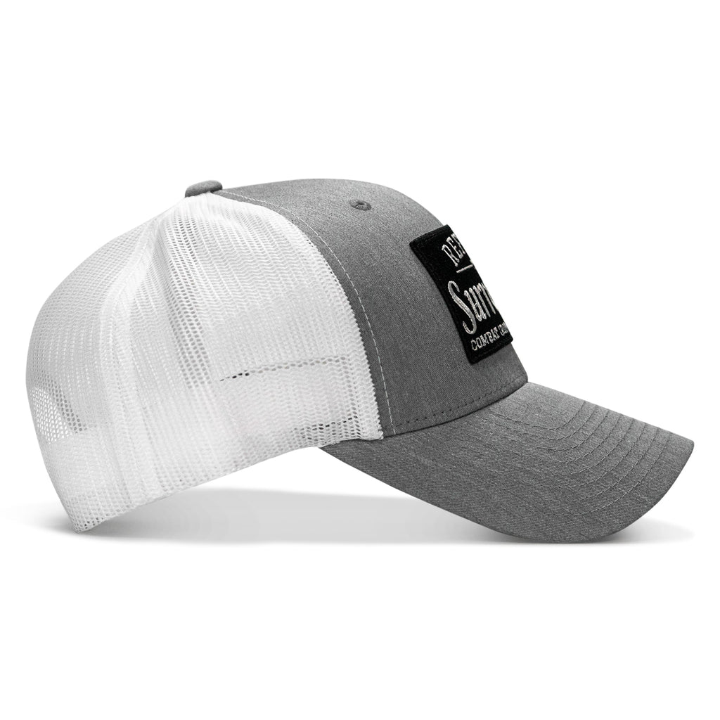 Refuse To Surrender B/W Patch Snapback Hat