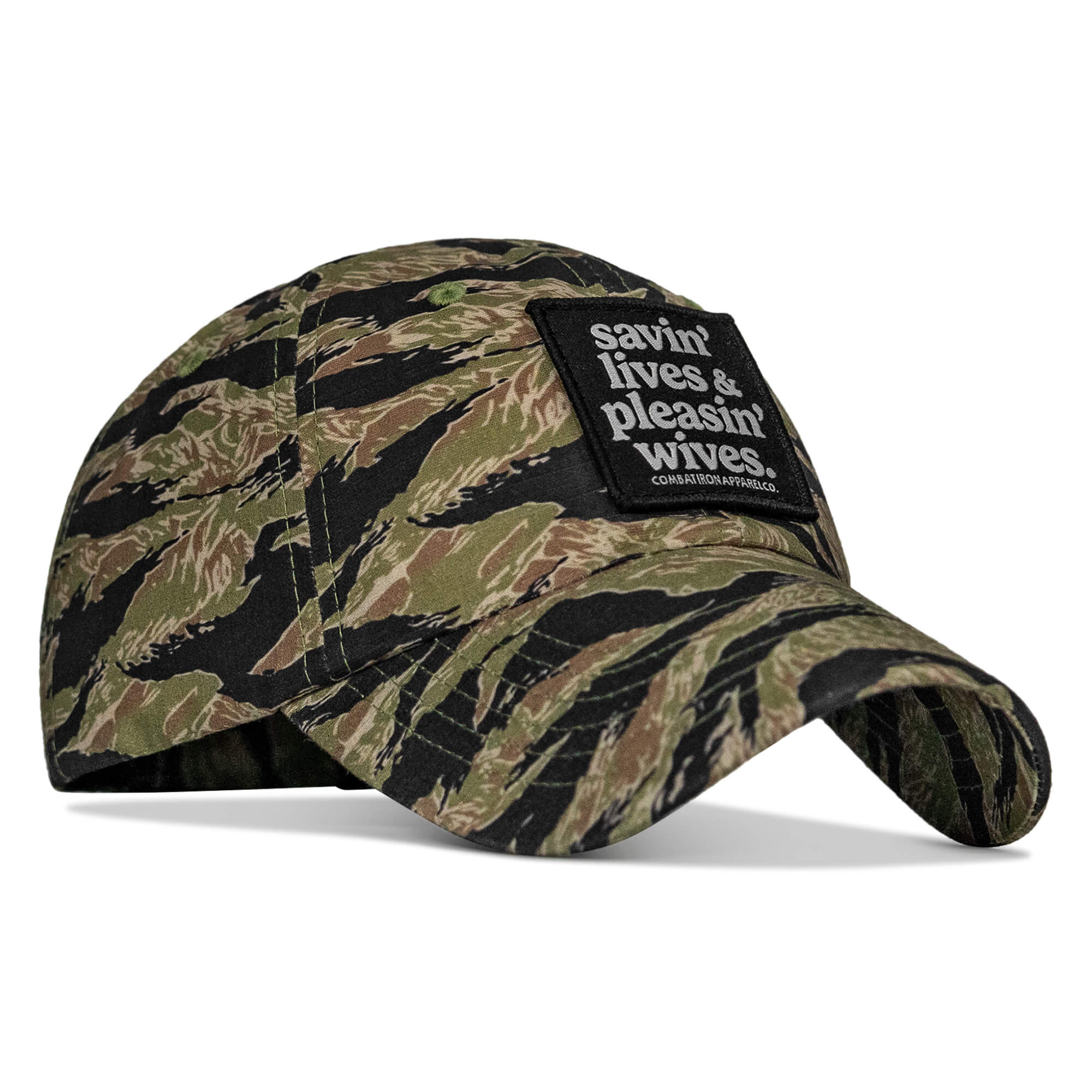 Ripstop Savin' Lives & Pleasin' Wives  Patch Tactical Ripstop Mesh Snapback Hat