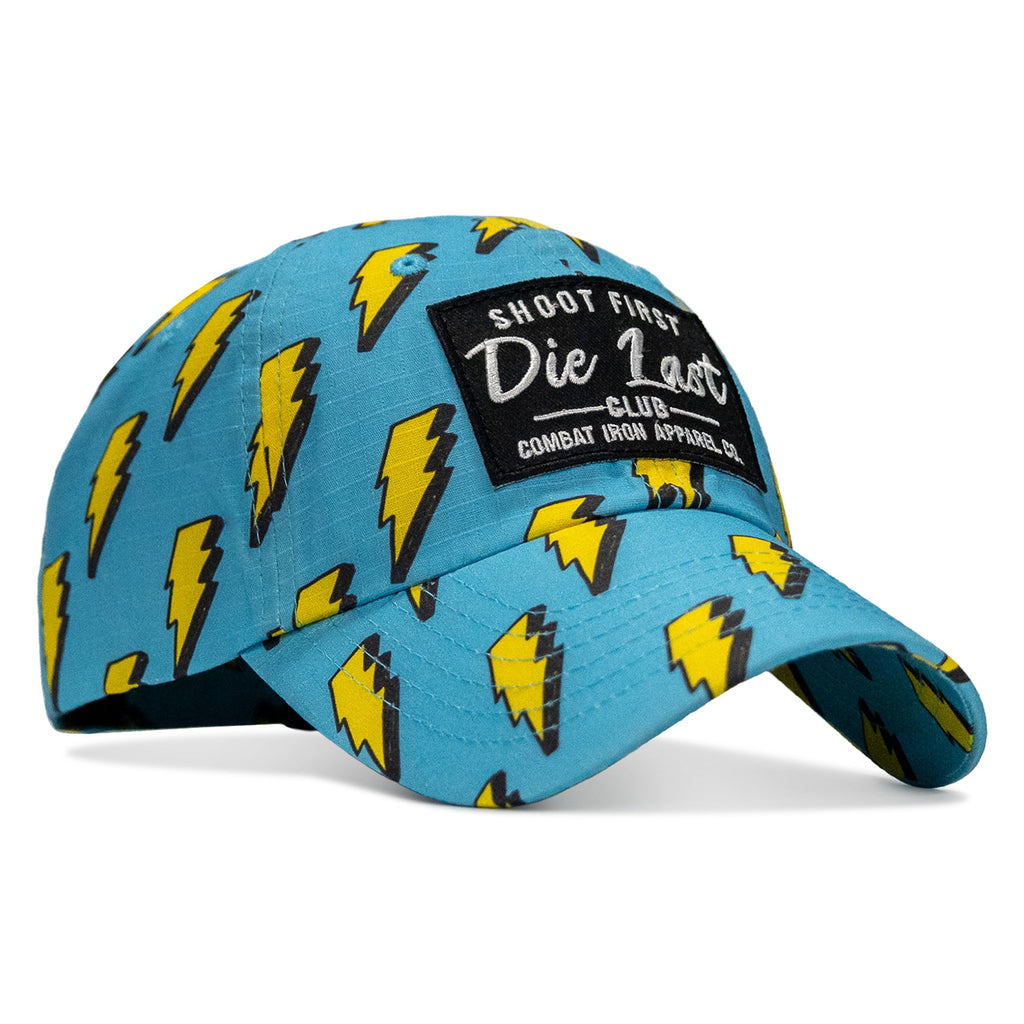 Shoot First. Die Last. Club Patch Tactical Ripstop Mesh Snapback Hat