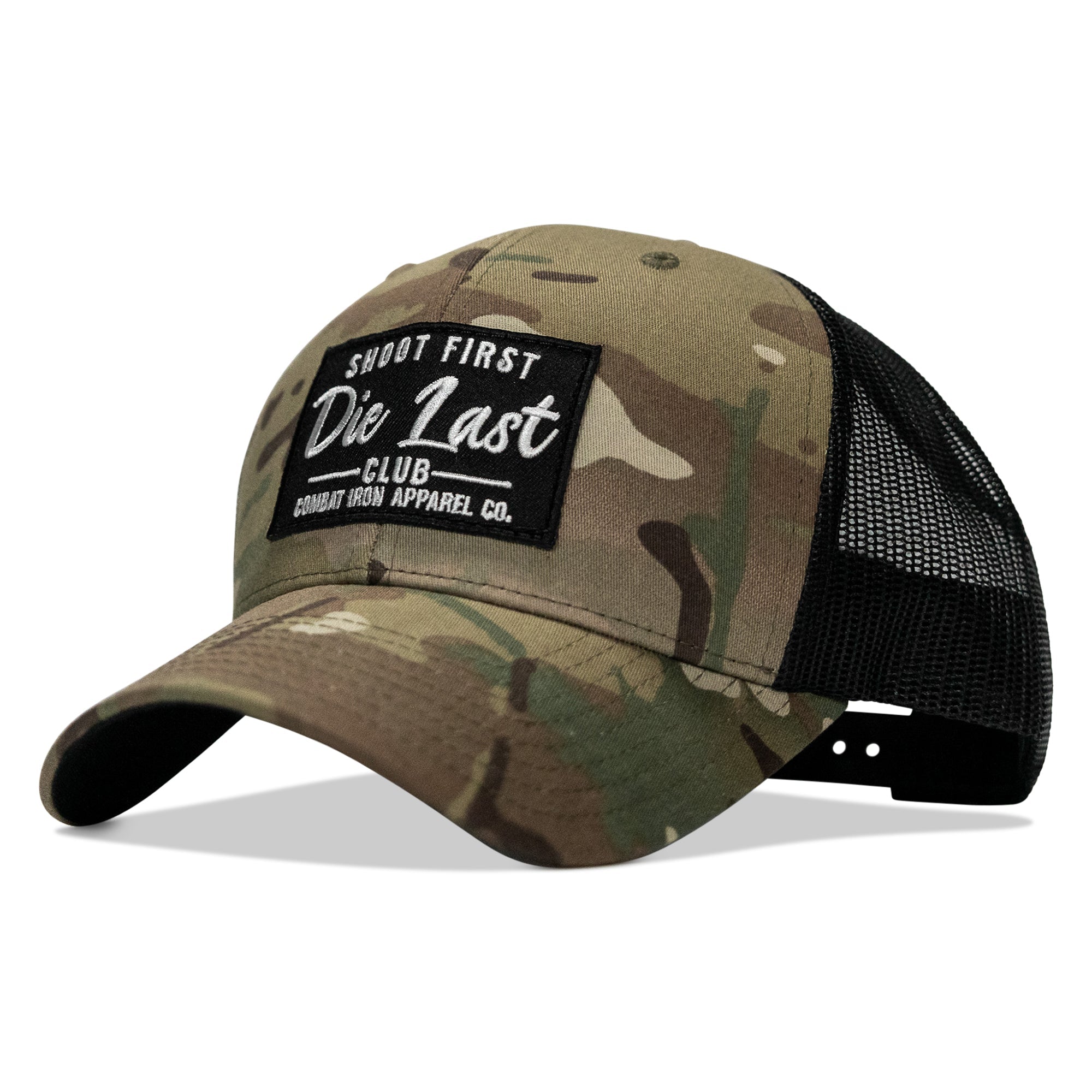 Shoot First. Die Last. Club Patch Snapback