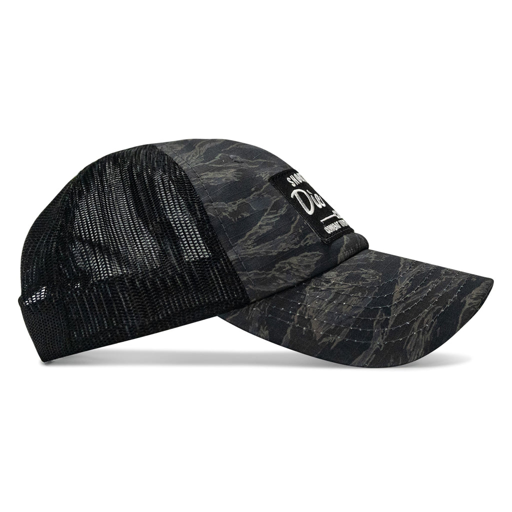 Shoot First. Die Last. Club Patch Tactical Ripstop Mesh Snapback Hat