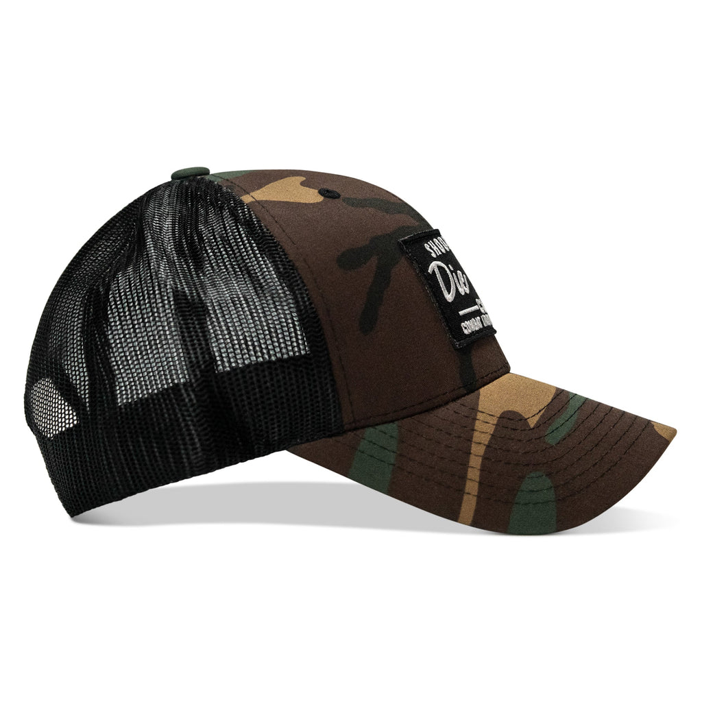 Shoot First. Die Last. Club Patch Snapback