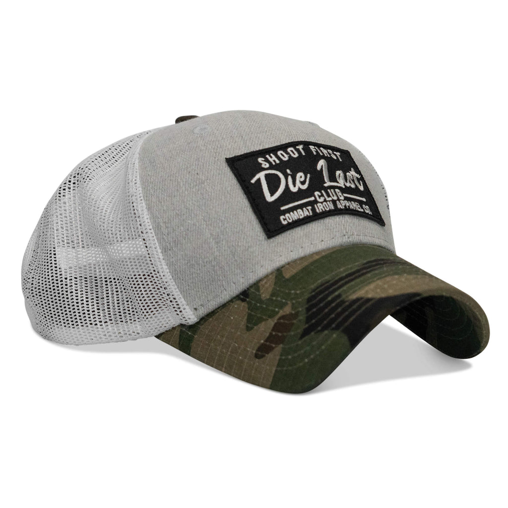 Shoot First. Die Last. Club Patch Snapback