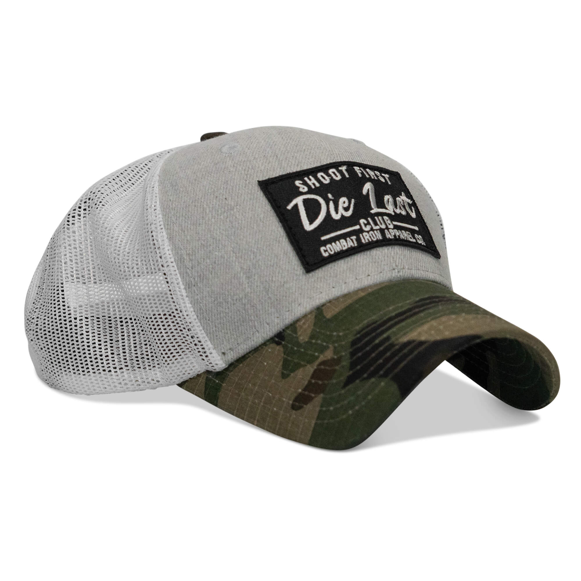 Shoot First. Die Last. Club Patch Snapback