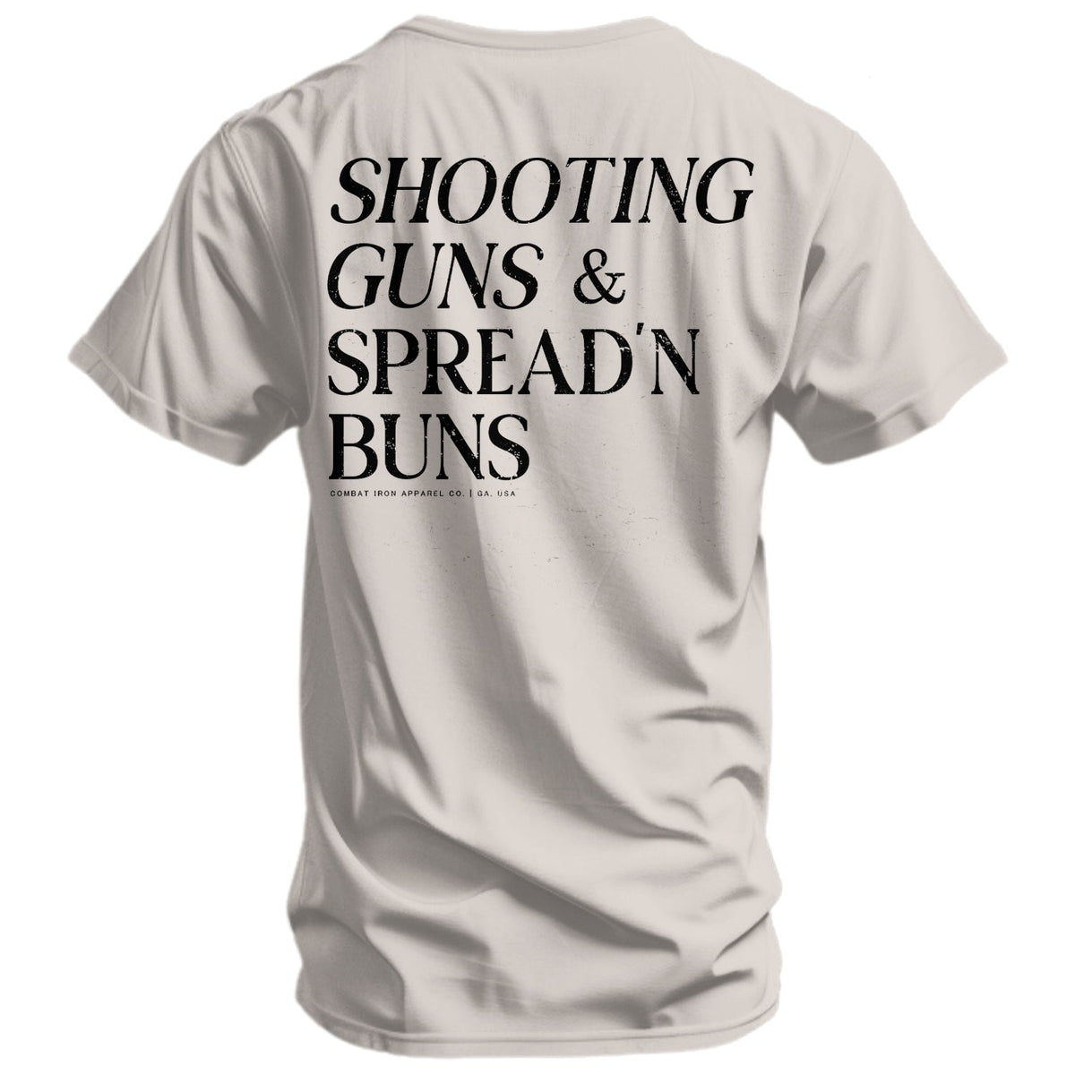 Shooting Guns & Spread'n Buns Men's T-Shirt