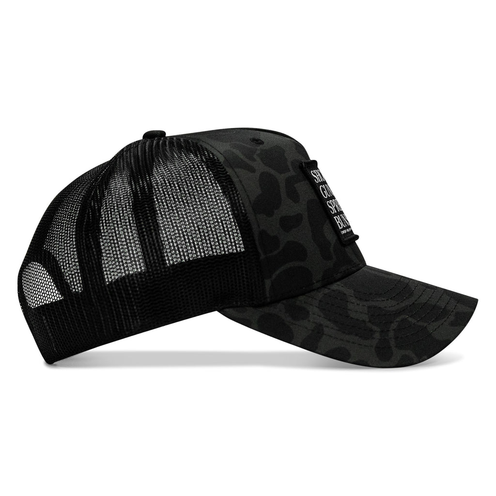 Shooting Guns & Spread'n Buns Patch Snapback Hat