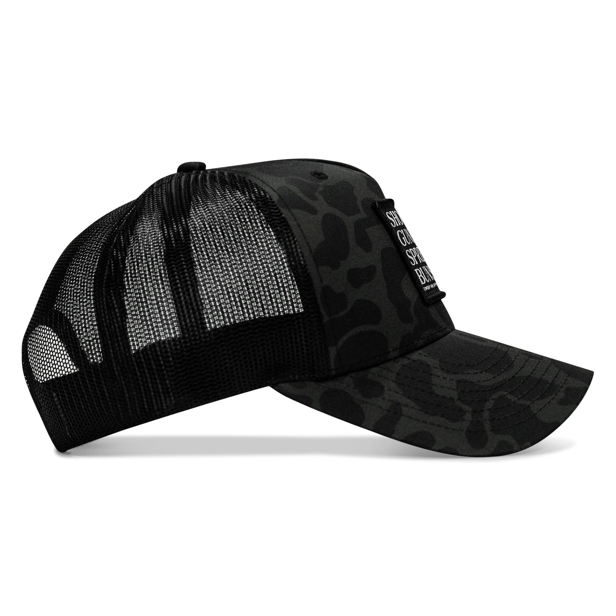 Shooting Guns & Spread'n Buns Patch Snapback Hat