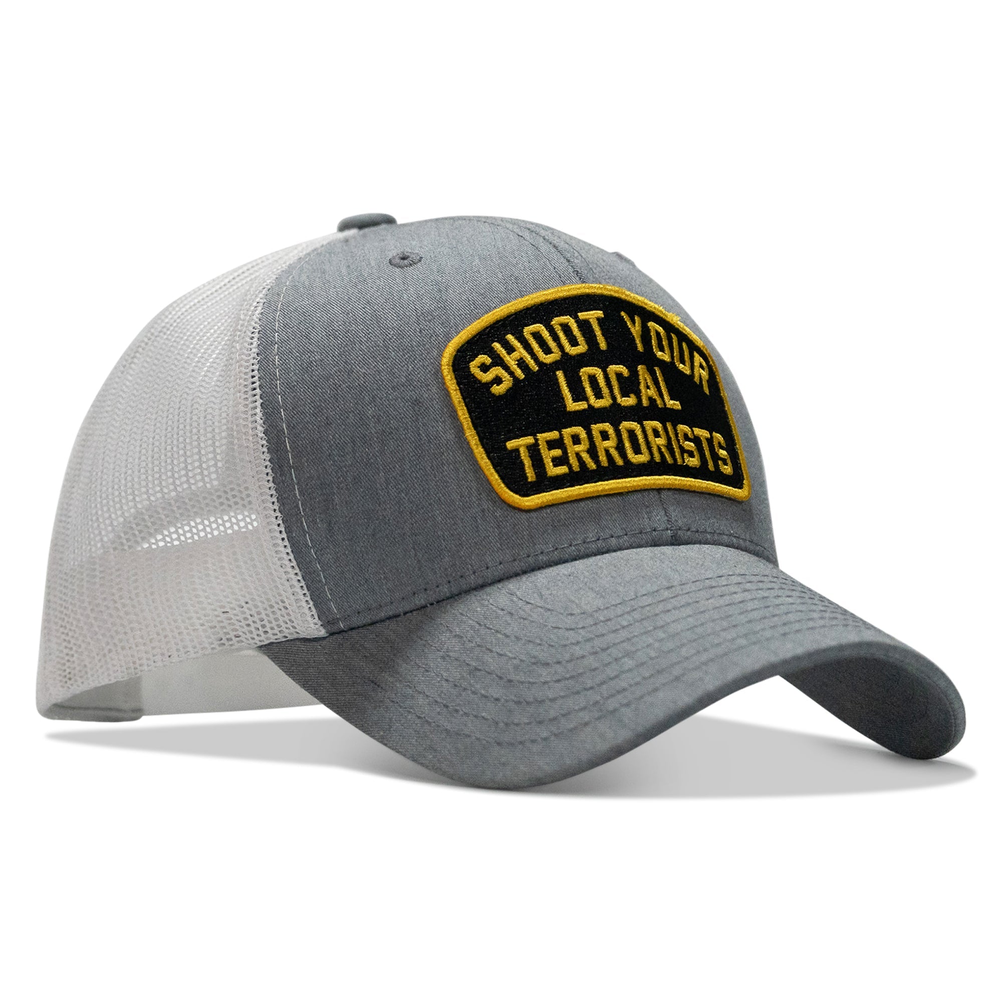 Shoot Your Local Terrorists Patch Snapback Hat