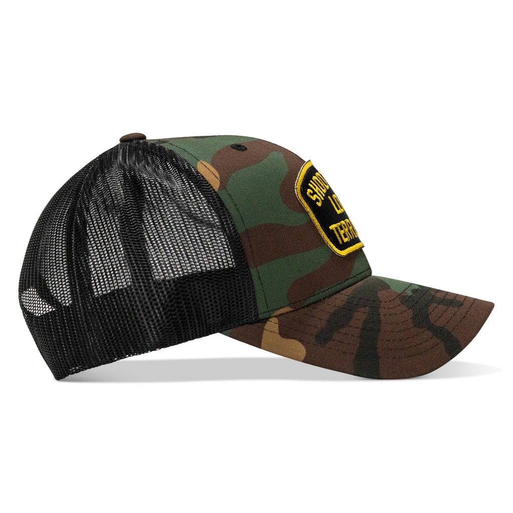 Shoot Your Local Terrorists Patch Snapback Hat