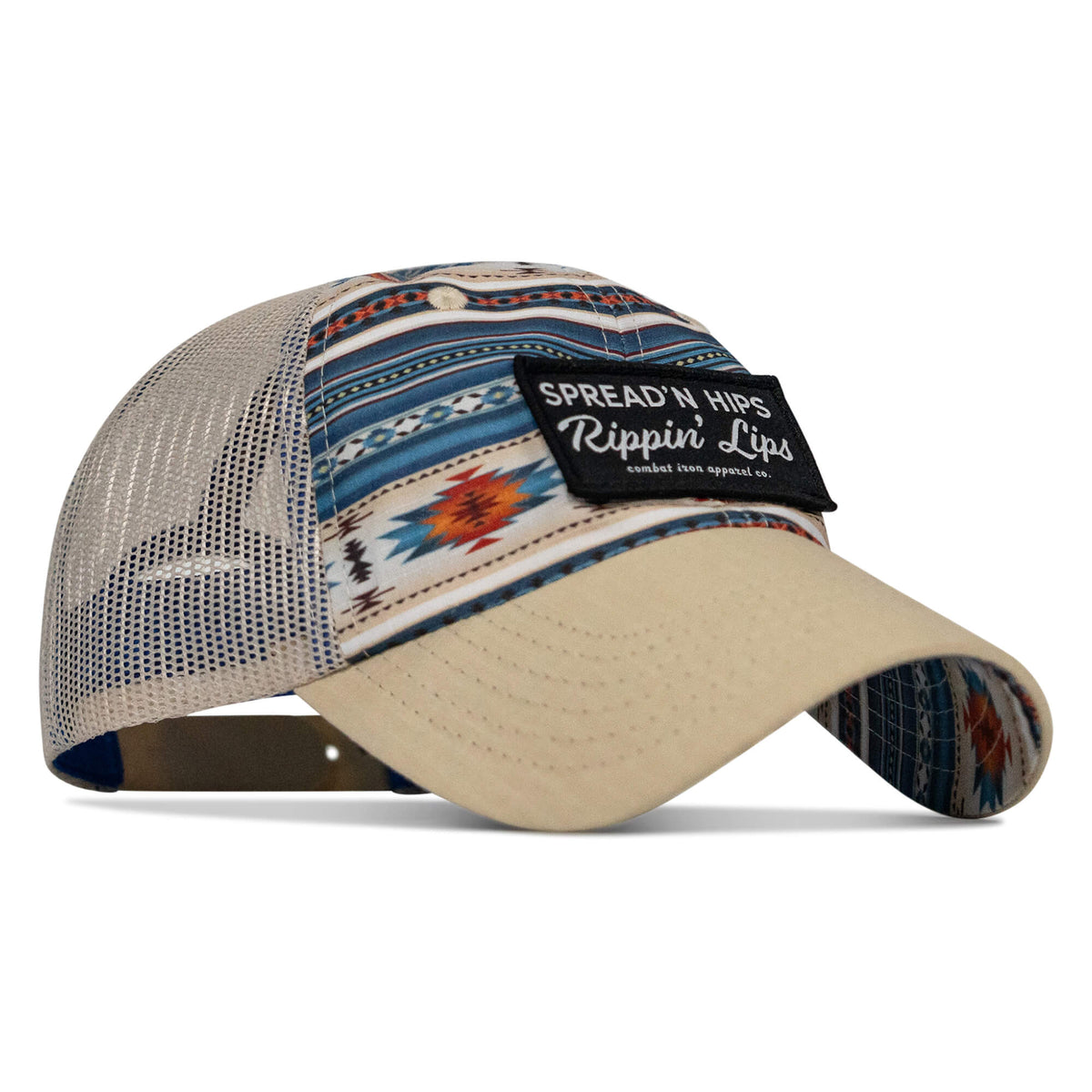 Spreadin' Hips and Rippin' Lips Patch Ripstop Snapback