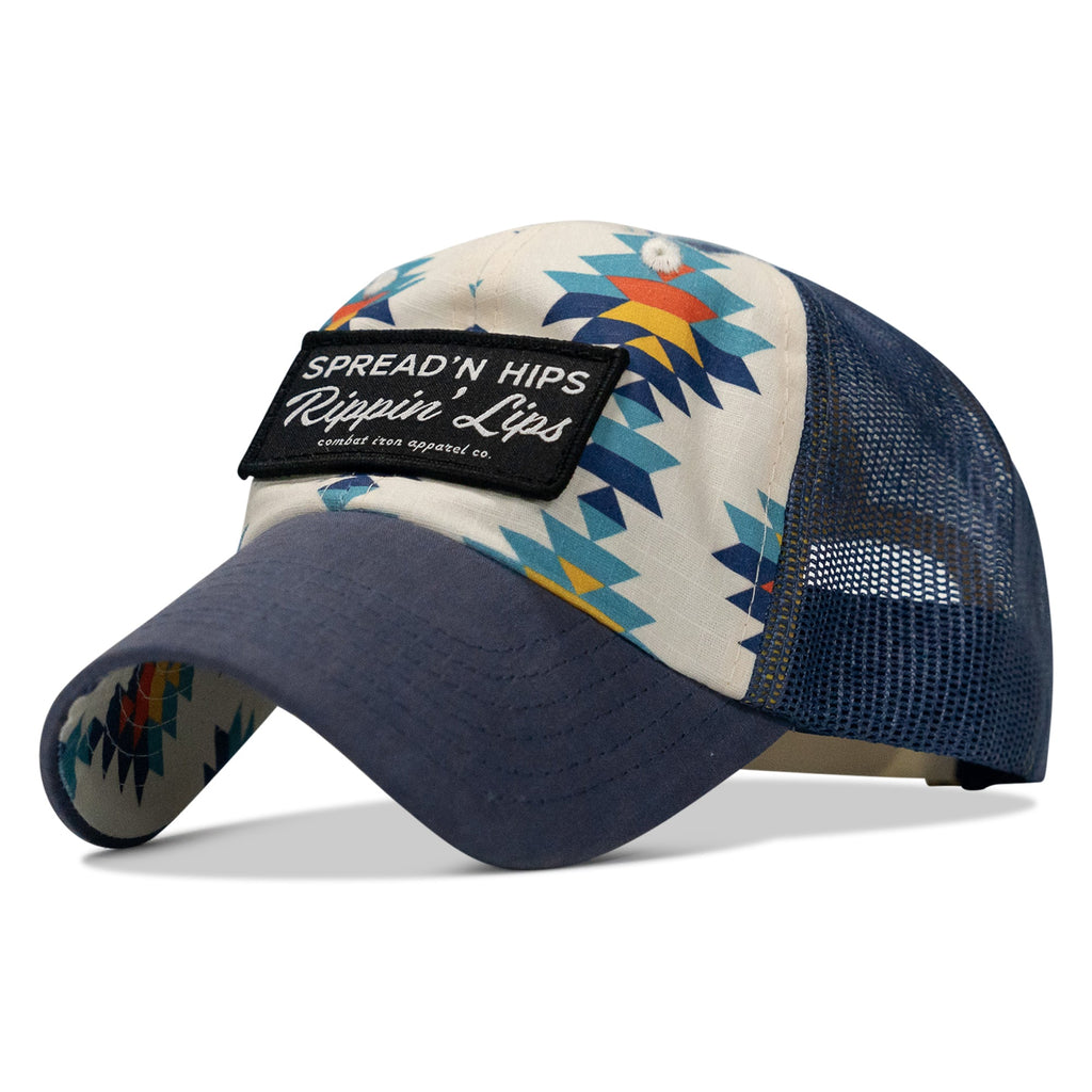 Spreadin' Hips and Rippin' Lips Patch Ripstop Snapback