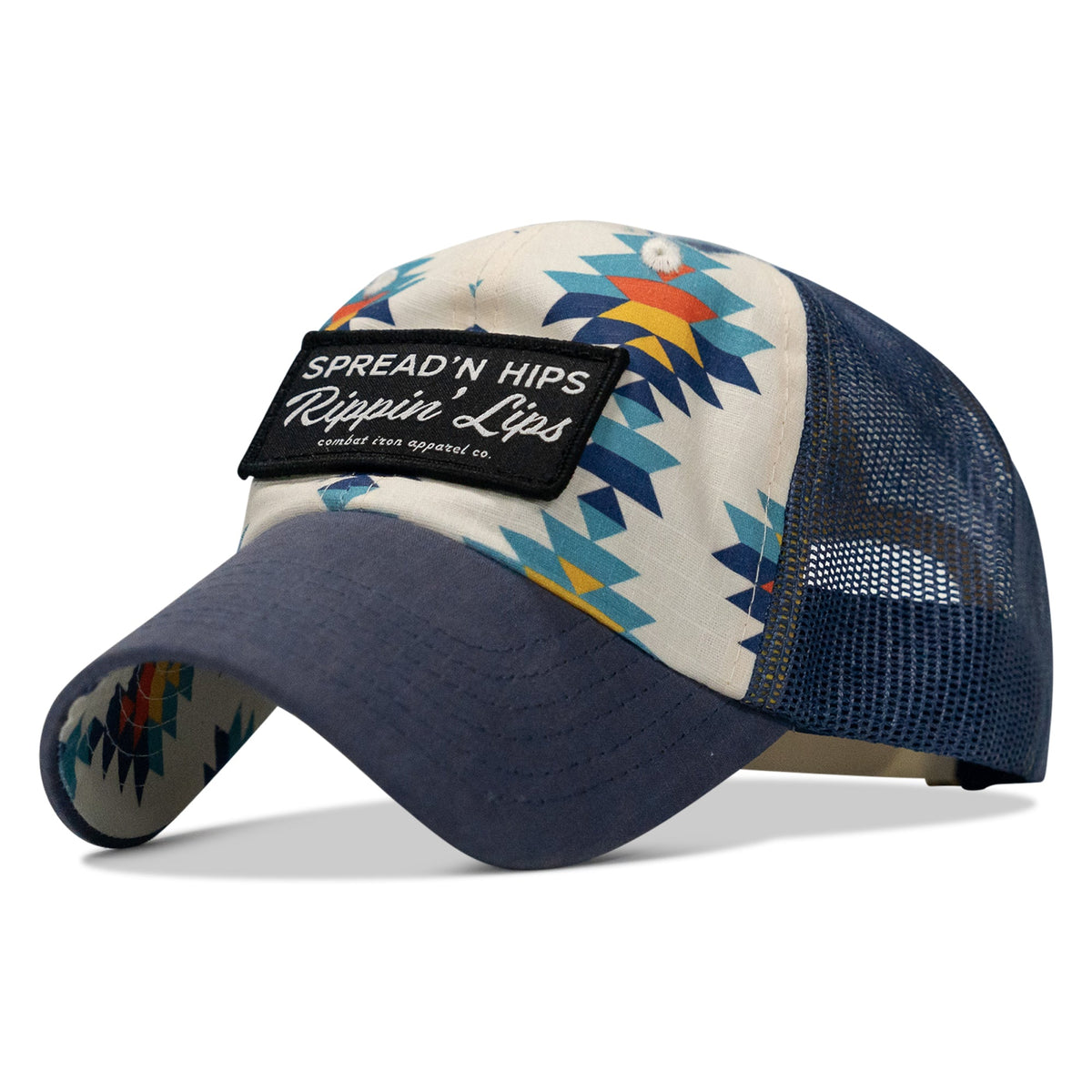 Spreadin' Hips and Rippin' Lips Patch Ripstop Snapback