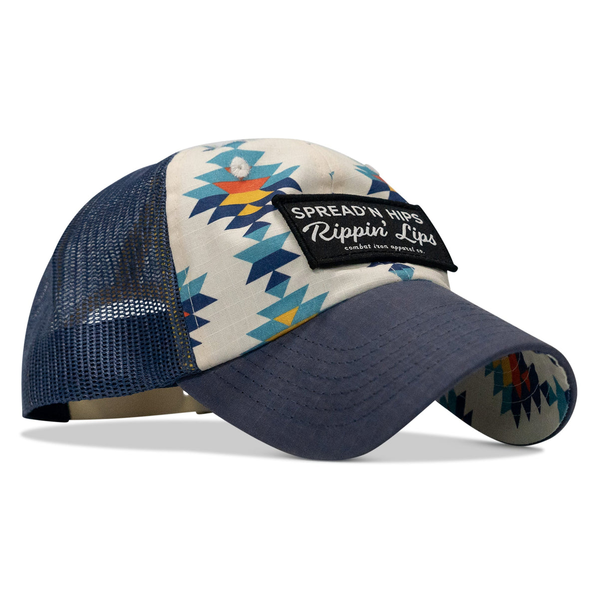 Spreadin' Hips and Rippin' Lips Patch Ripstop Snapback