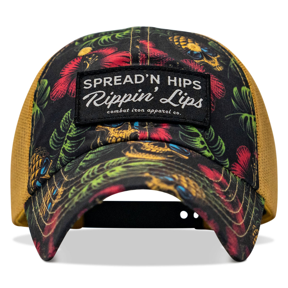 Spreadin' Hips and Rippin' Lips Patch Ripstop Snapback