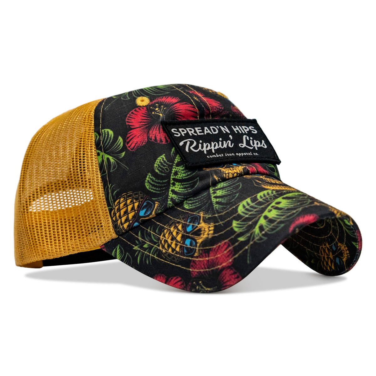 Spreadin' Hips and Rippin' Lips Patch Ripstop Snapback