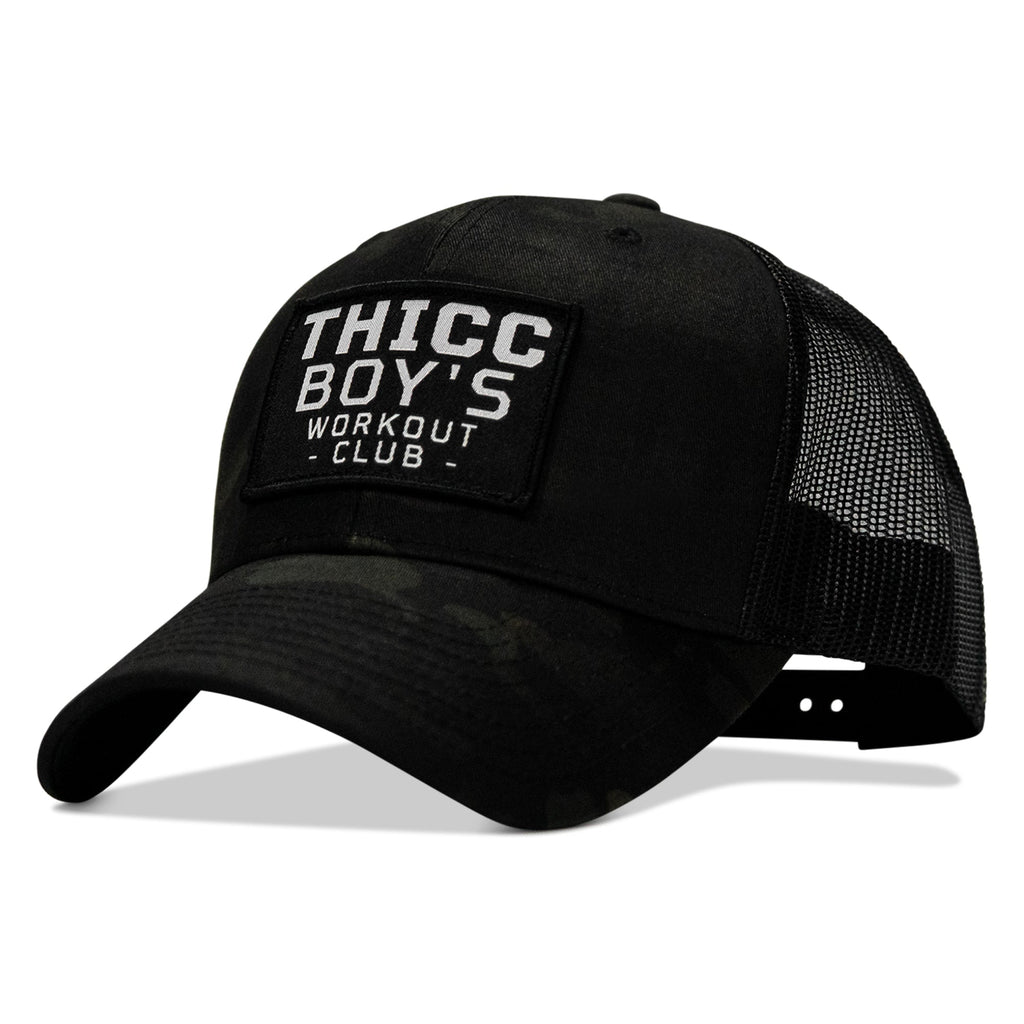 Thicc Boys Workout Patch Snapback Hat