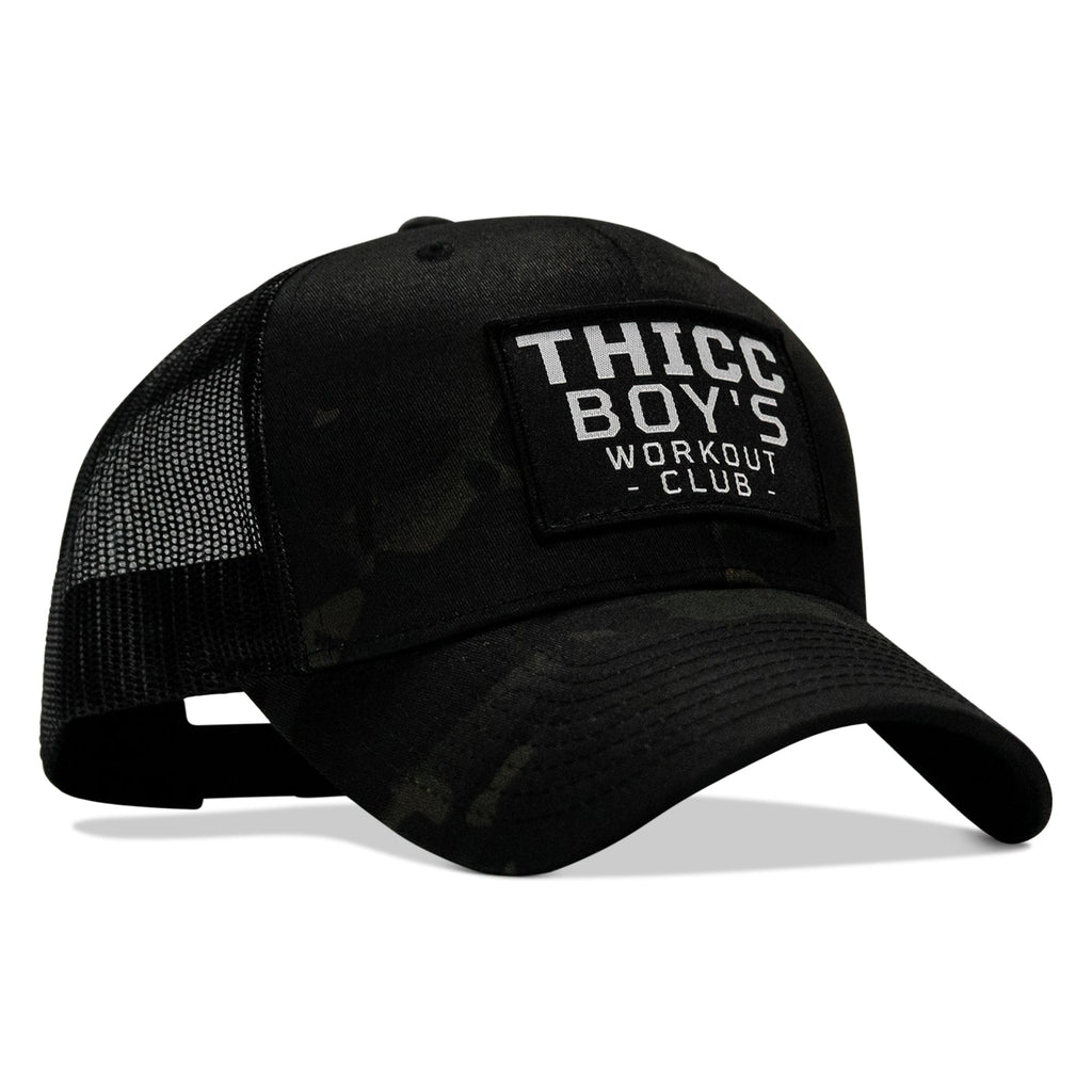 Thicc Boys Workout Patch Snapback Hat