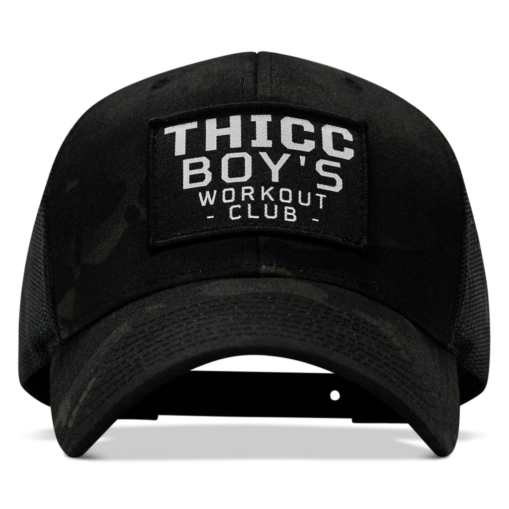 Thicc Boys Workout Patch Snapback Hat