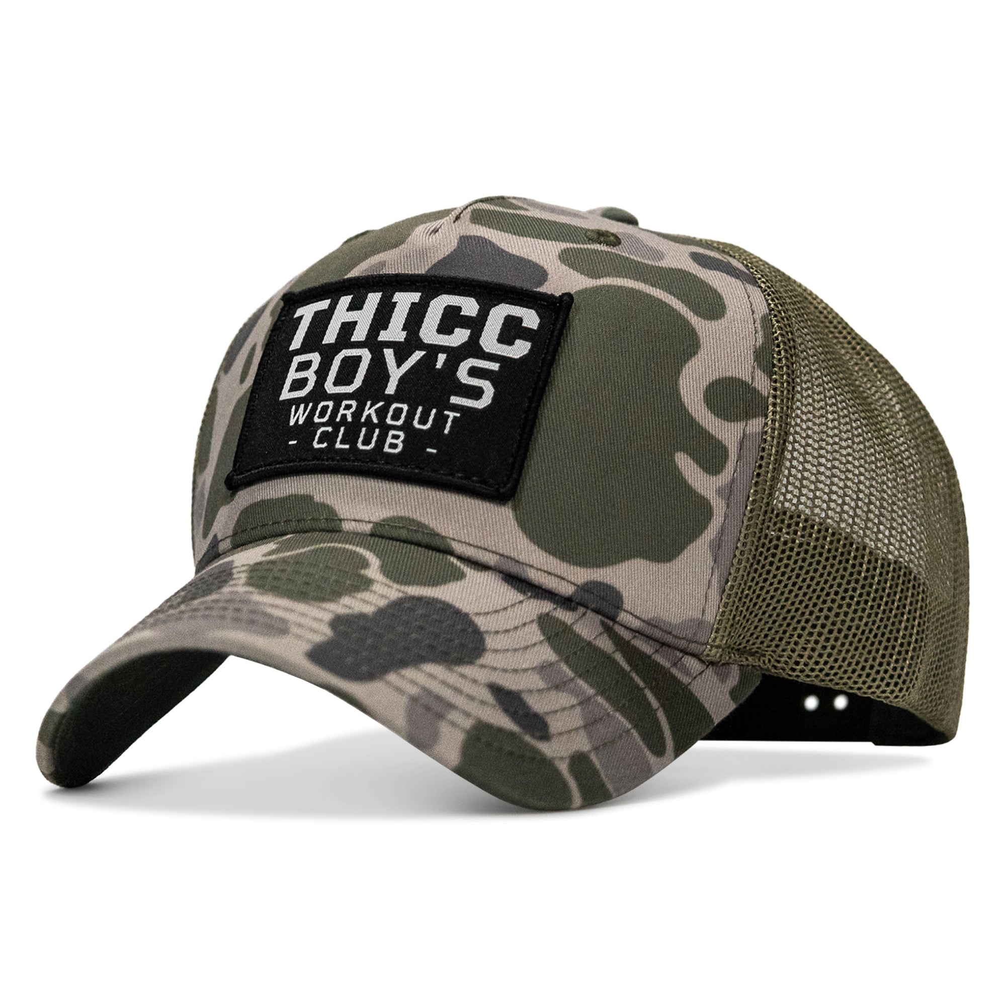 Thicc Boys Workout Patch Snapback Hat