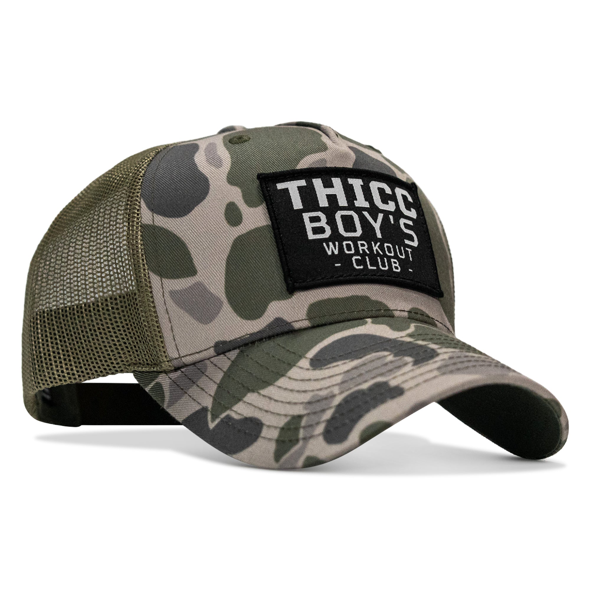 Thicc Boys Workout Patch Snapback Hat