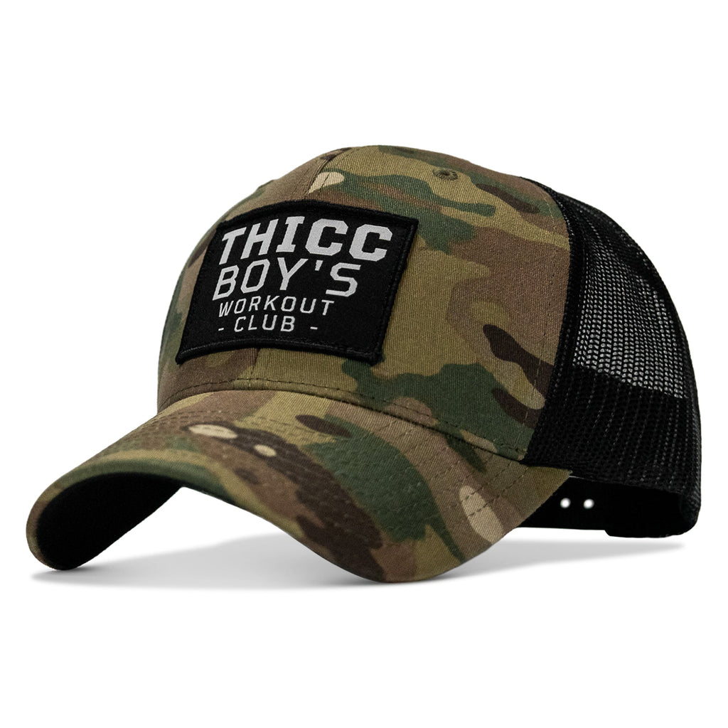 Thicc Boys Workout Patch Snapback Hat