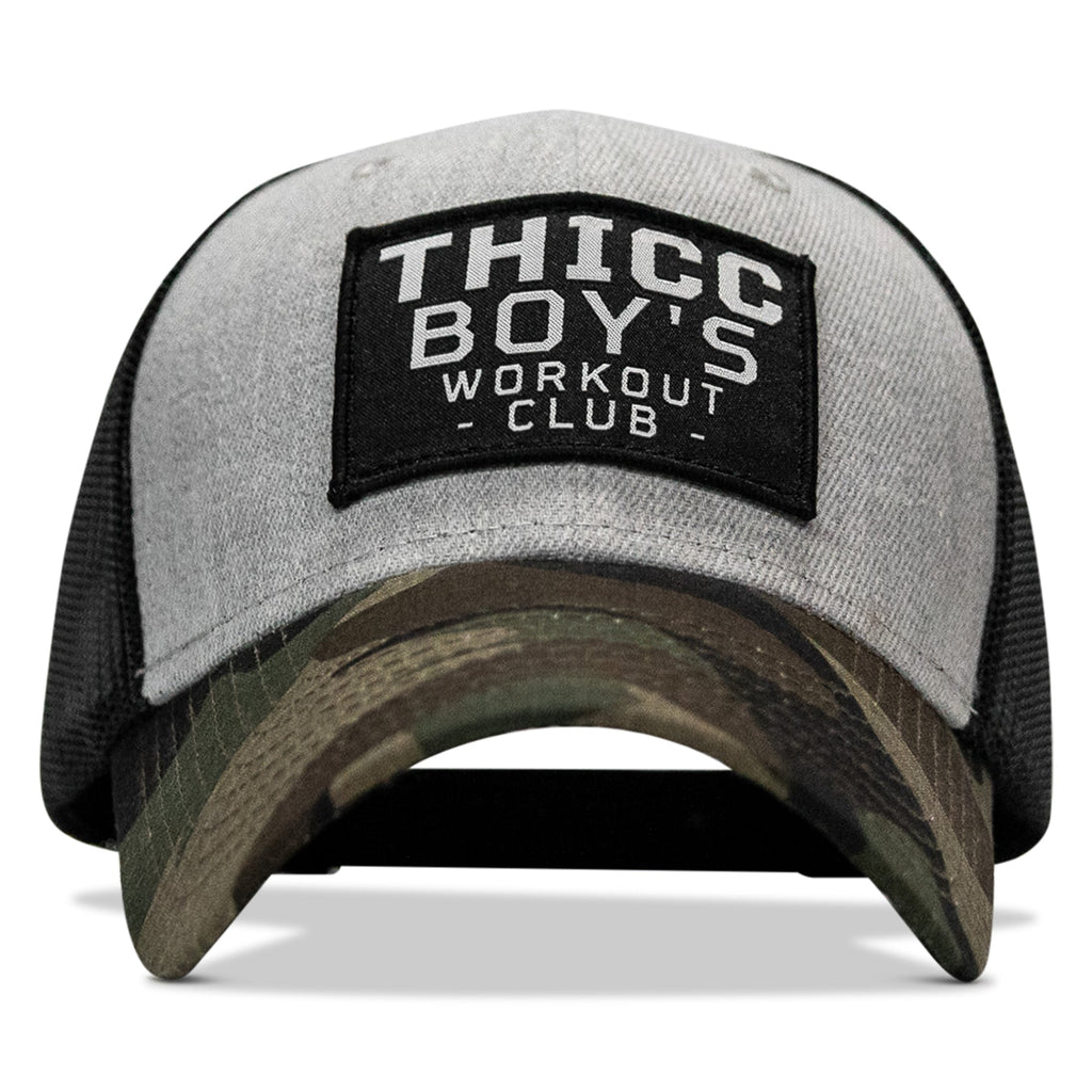 Thicc Boys Workout Patch Snapback Hat