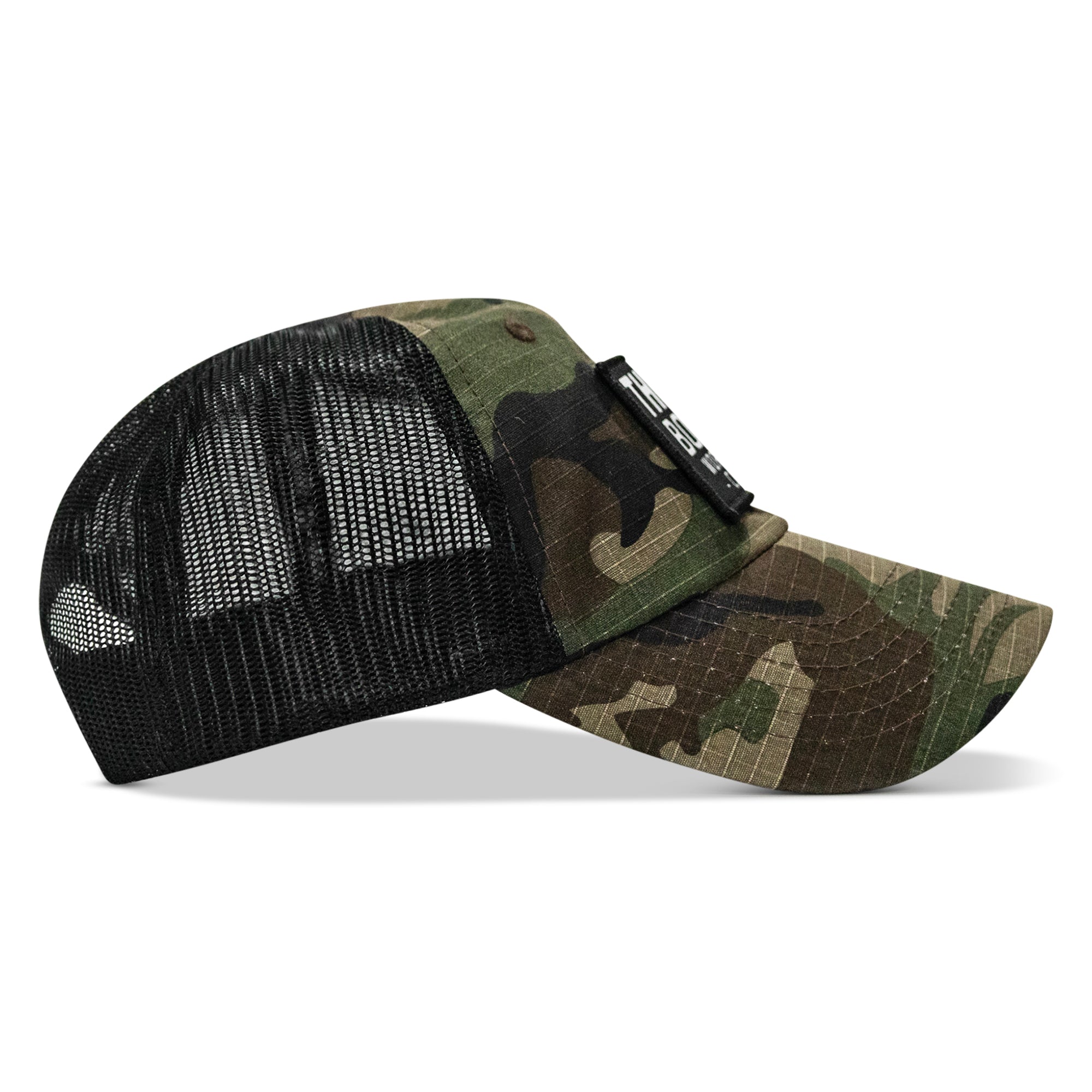 Ripstop Thicc Boys Workout Club Patch Tactical Ripstop Mesh Snapback Hat