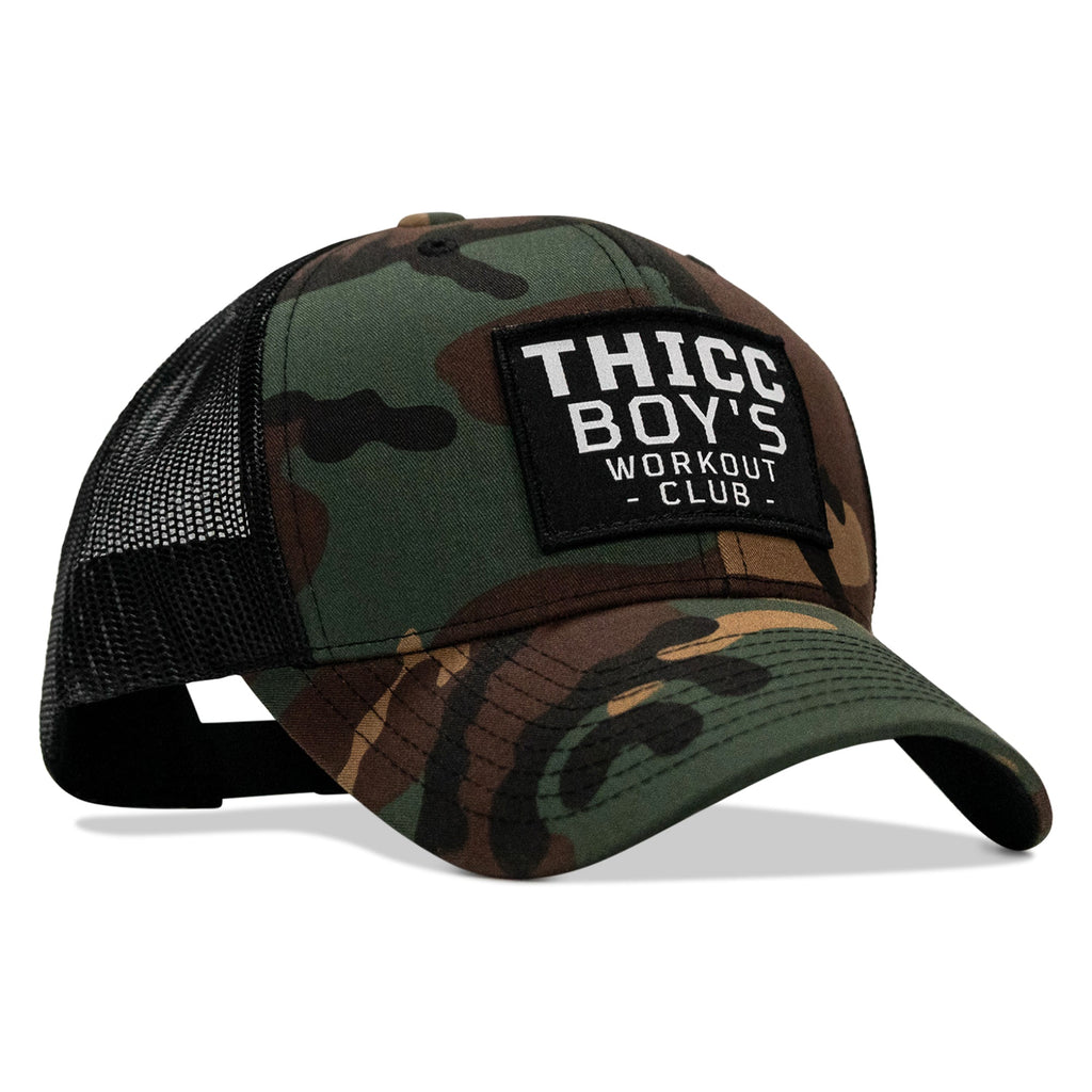 Thicc Boys Workout Patch Snapback Hat