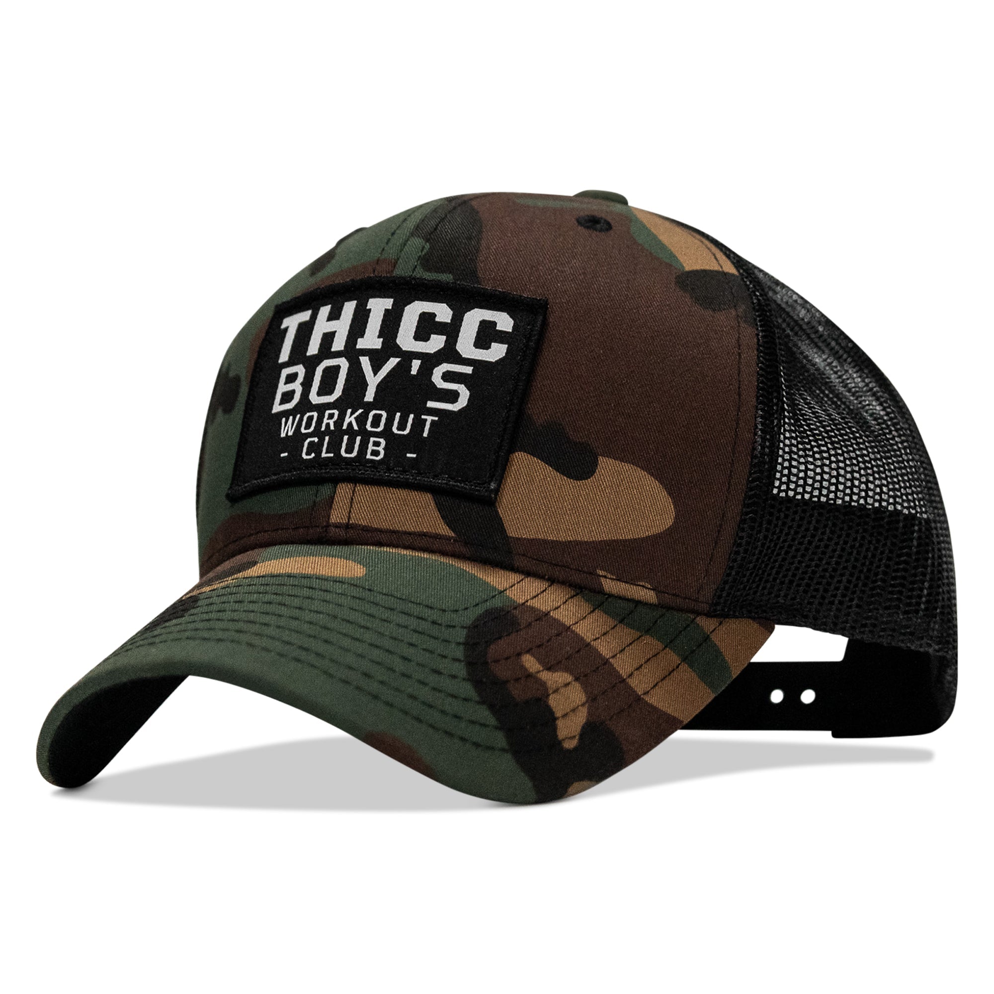 Thicc Boys Workout Patch Snapback Hat
