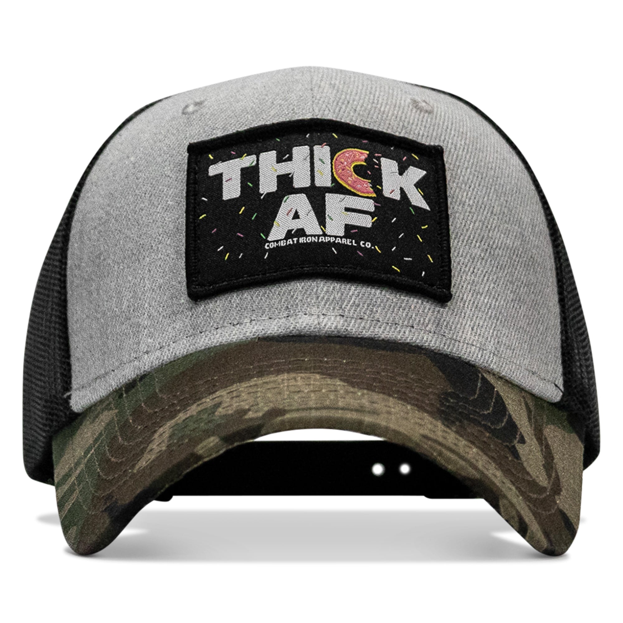 THICK AF DONUT EDITION PATCH MID-PROFILE MESH SNAPBACK Hat