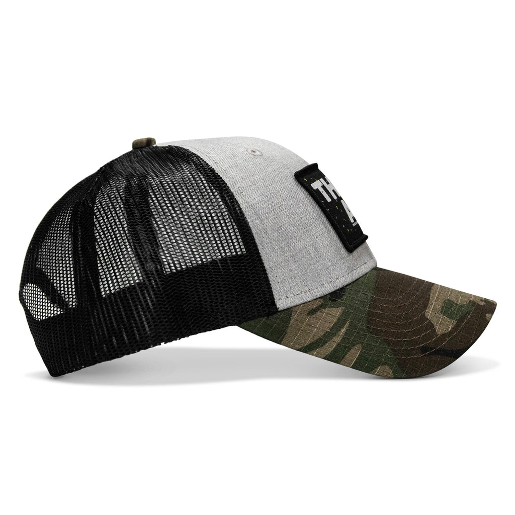 THICK AF DONUT EDITION PATCH MID-PROFILE MESH SNAPBACK Hat