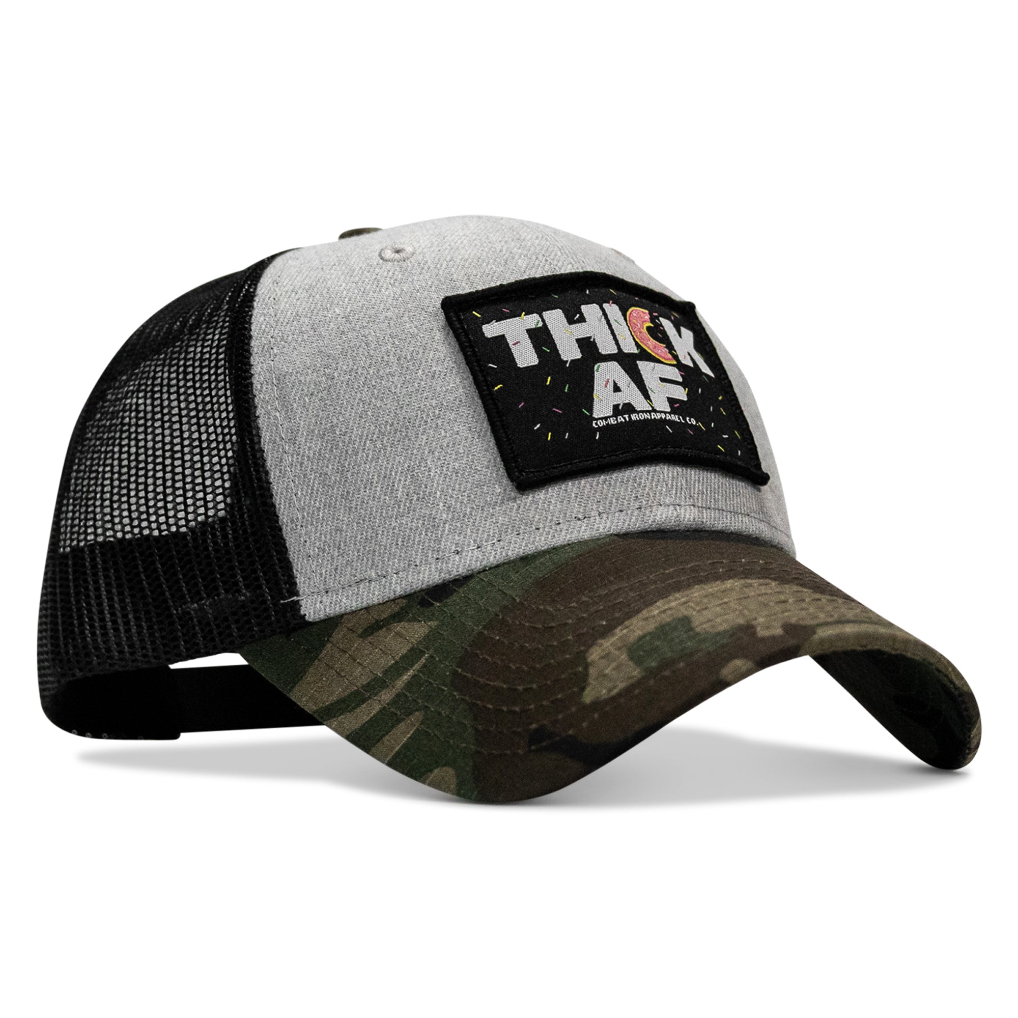 THICK AF DONUT EDITION PATCH MID-PROFILE MESH SNAPBACK Hat